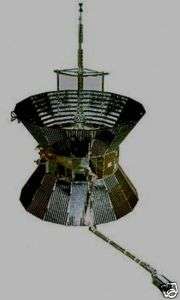 Helios Space Probe Fast Spacecraft Mahogany Wood Model  