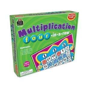  Teacher Created Resources Multiplication: Four in a Row Game 