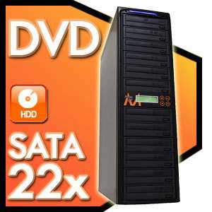   22X CD DVD Duplicator+500GB Multi External Disc Copier Tower Recorder