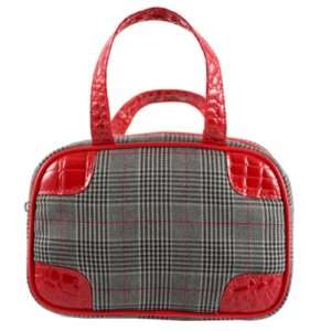  Danielle Designer Patch Red Croc Medium Carry All Bag 