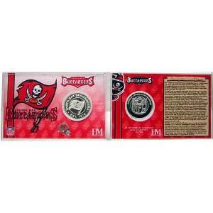 Tampa Bay Buccaneers Team History Coin Card:  Sports 