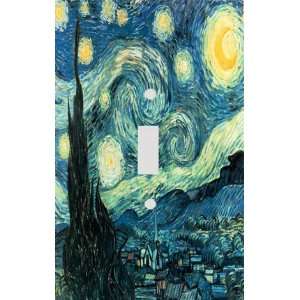  Vincent Van Gogh Starry Night Decorative Switchplate Cover 