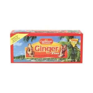 Caribbean, Tea Ginger, 24 Bag (24 Pack)  Grocery & Gourmet 