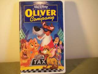 WALT DISNEY OLIVER & COMPANY Childrens VHS Tape Cool 786936009101 