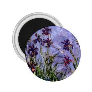  Irises Monet Refrigerator Magnet