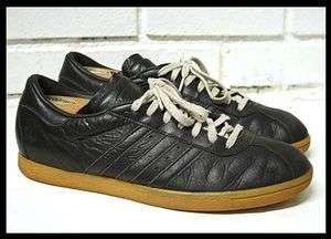 Mens Vintage Adidas TOBACCO Rom Berlin Shoes Size 12 Bern Black Gum 