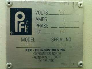 Key Pak Vertical Form, Fill, And Seal Machine Model PF II  