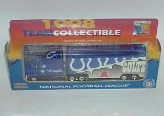 1998 INDIANAPOLIS COLTS DIE CAST TRUCK WHITE ROSE  
