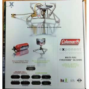  Exponent by Coleman Fyrestorm SS Multi Fuel Stove: Sports 
