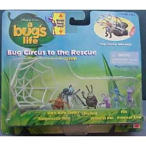    Bug Circus to the Rescue , web trap & 6 figures Toys & Games