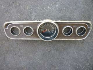 1965 ONLY Mustang GT or Pony Interior Instrument Cluster Gauge Panel 