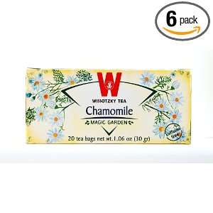 WISSOTZKY Chamomile, 1.06 Ounce Boxes Grocery & Gourmet Food