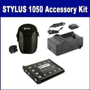 Olympus Stylus 1050 SW Digital Camera Accessory Kit includes SDLI40B 