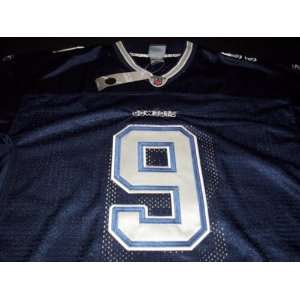   Tony Romo Autograph Home Blue Dallas Cowboys Jersey: Sports & Outdoors