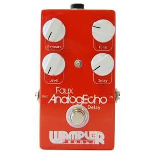  Wampler Faux Analog Echo Delay Effect Pedal Everything 