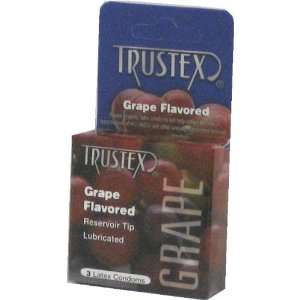  Trustex Flavored Condoms Grape 