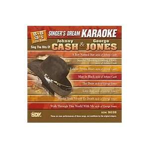  Best Of Johnny Cash & George Jones (Karaoke CDG) Musical 