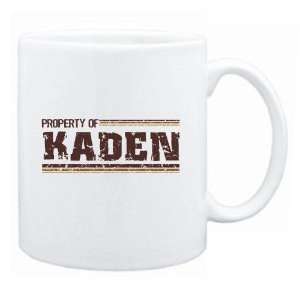  New  Property Of Kaden Retro  Mug Name