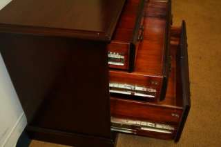 ALMA AMERICAN WALNUT 3 drawer lateral storage credenza file cabinet 