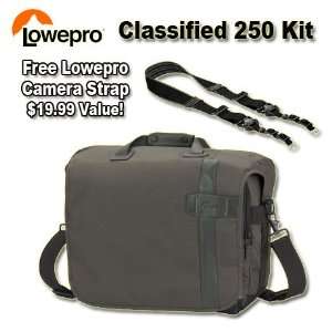  Lowepro Classified 250 AW Photo Shoulder Briefcase Sepia 