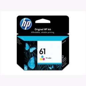  Hewlett Packard Hp 61 Tri Color Ink Cartridge 1 up with 