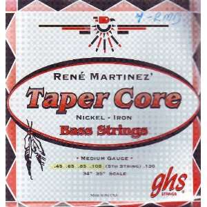   Bass Taper Core Rene Martinez, .045   .105, 4 RMB 