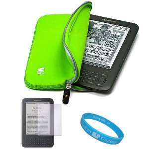  Case for  Kindle 3 Wifi 3G 6 inch LCD Display Screen + Clear 