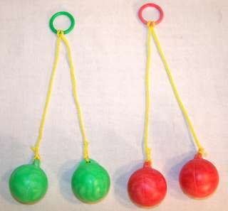   BALL W/ STRING novelty clacking balls new toy click bang noise toys