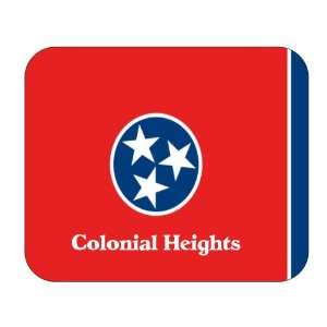  US State Flag   Colonial Heights, Tennessee (TN) Mouse Pad 