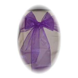   Sashes   Chair Cover Decor   Wedding/Shower/Party Sash   Purple Home