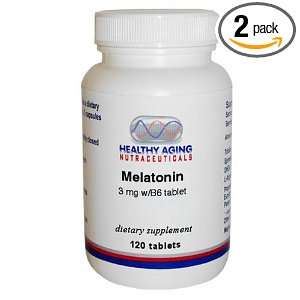   Nutraceuticals Melatonin 3 Mg With B6 Tablet 120 Tablets (Pack of 2