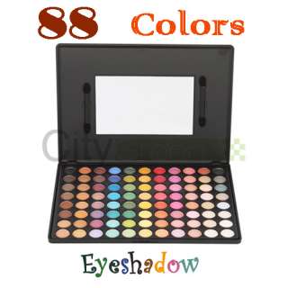 NEW Pro 88 Colors Makeup Eyeshadow Palette Eye shadow Makeup With 2 
