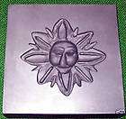 graphite glassblowing sun face glass push mold metal one day