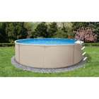 Swim Time Belize 24 Round Above Ground Pool Package in Highland Gray