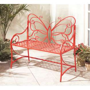 CC Home Furnishings 40 Whimsical Bright Red Butterfly Garden Patio 