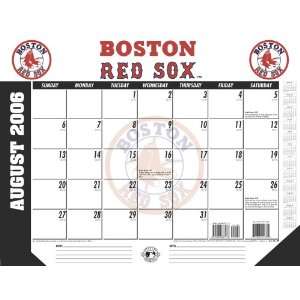  Boston Red Sox MLB 2006 2007 Academic/School Desk Calendar 
