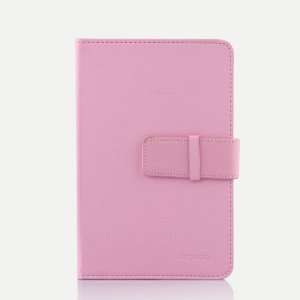  New Folio Leather Case Cover for 7 Tablet PC Pink 