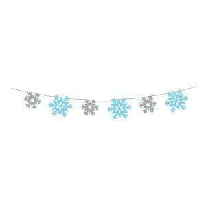 Christmas Party Garlands   Snowflakes 