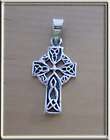 925 Sterling Silver Scottish Gaelic CELTIC Cross