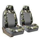 Front Set Camouflage Seat Covers for Ford Bronco 1987   1996