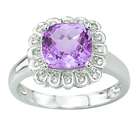   Amethyst Gemstone / Birthstone Ring (Size 7.5   Other Sizes Available