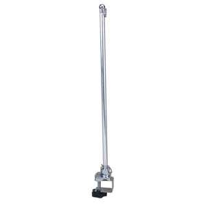 Perko Flag Pole with Square Rail Clamp on Mounting Base  