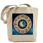 Artsmith Inc Tote Bag Zodiac Astrology Wheel