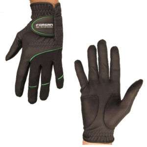 Forgan All weather 2 Golf Gloves Mens BLACK LH LG  