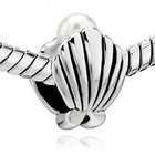 Pugster Jewelry Shell Pearl Bead   Pandora Charm & Bracelet Compatible