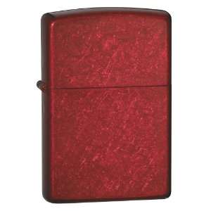  Zippo Candy Apple Red Pocket Lighter: Sports & Outdoors