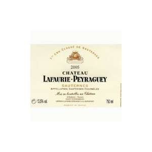    Peyraguey Sauternes (375ML half bottle) 2005 Grocery & Gourmet Food