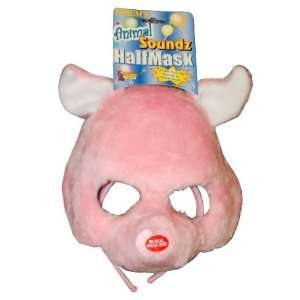  Forum Novelties Animal Soundz Pig Half Mask: Toys & Games