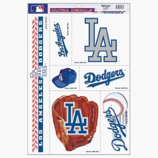   Los Angeles Dodgers Static Cling Decal Sheet *SALE*: Sports & Outdoors