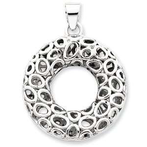   Sterling Silver Circle Pendant West Coast Jewelry Jewelry